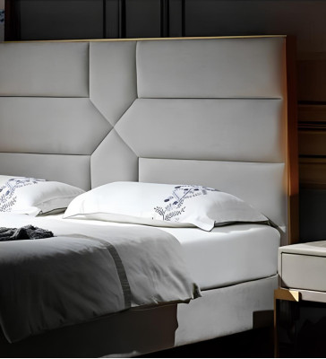 Doppelbett Schlafzimmer Hotel Ehe Luxus Bett 2x Nachttisch 3tlg. Neu Betten Set