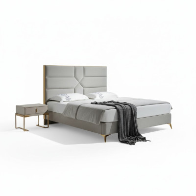Doppelbett Schlafzimmer Hotel Ehe Luxus Bett 2x Nachttisch 3tlg. Neu Betten Set