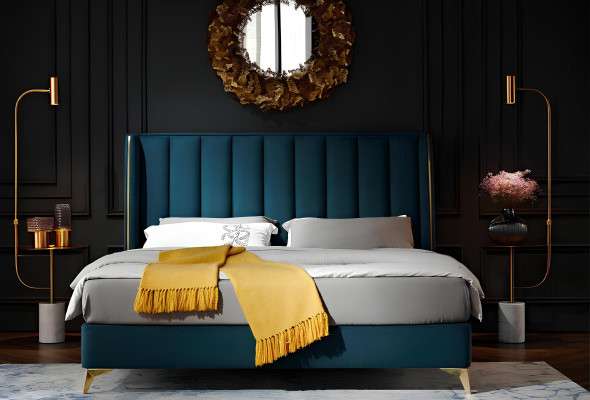 Luxus Design Bett Doppel Betten Schlazimmer Möbel Polsterbett Designbett Betten