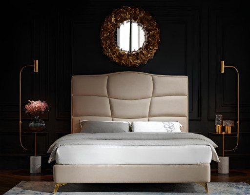 Bett Textil 2x Nachttisch 3 tlg. Schlafzimmer Set Möbel Neu Modern Luxus Betten