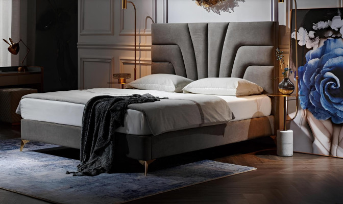 Hotel Ehe Luxus Bett Doppelbett Schlafzimmer Design Möbel Holz Luxus Betten Neu