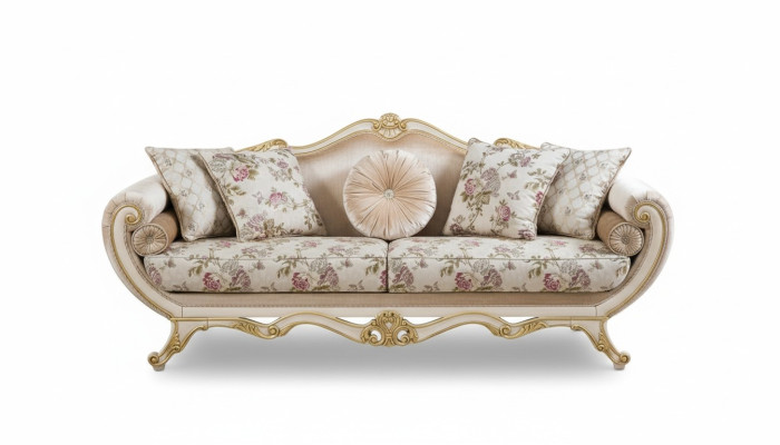 Sofa 3 Sitzer Sofas Luxus Dreisitzer Polster Design Wohnzimmer Klassisches Möbel