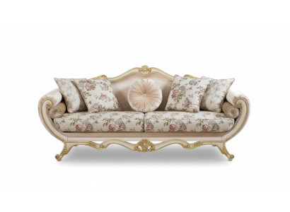 Sofa 3 Sitzer Sofas Luxus Dreisitzer Polster Design Wohnzimmer Klassisches Möbel