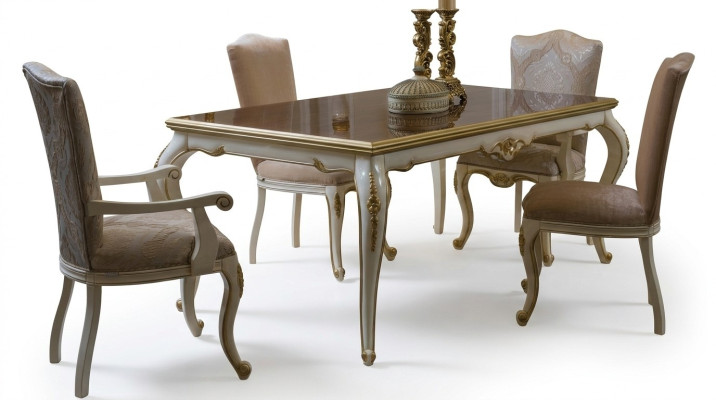 Esszimmer Esstisch Stuhl Set Gruppe Garnitur Tisch Tische Garnitur Luxus 5tlg.