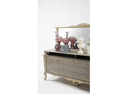 Sideboard mit Spiegel Wohnzimmer Design Neu Möbel Konsole Sideboard Holz