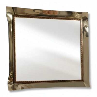 Klassischer Spiegel Wandspiegel Echt Holz Rahmen Luxus Neu Barock arredoclassic