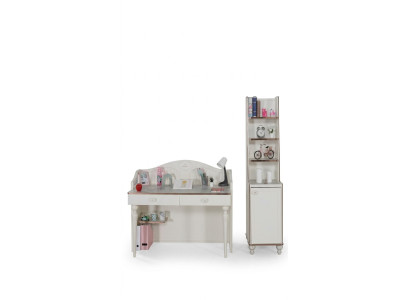 Bücherregal Schreibtisch Jugend Zimmer Möbel Regalen im Kinderzimmer 2tlg. Set