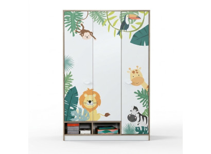 Kleiderschränk Schrank Design Mädchen Kinderzimmer Schränke Kleiderschrank Holz