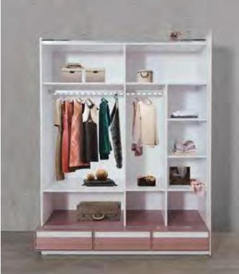 Kinderzimmer Jugendzimmer Schrank Kinderschrank Kleiderschrank Zweifarbig 