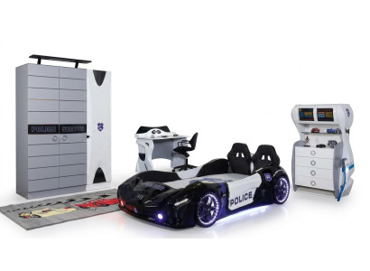 Kinder Bett Rennwagen Schlafzimmer Betten Möbel Matratze Autobett 