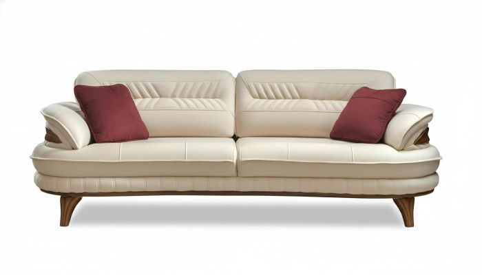 Sofa 3 Sitzer Couchen Sofas Art déco Dreisitzer Neu Textil Luxus Couch Polster