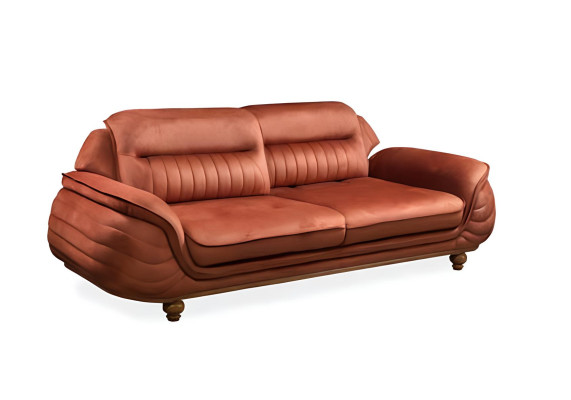 Garnitur Sofas Sessel Sofagarnitur 3+3+1 Sitzer Luxus Stoff Wohnzimmer