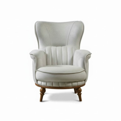 Sessel Luxus Design Textil Wohnzimmer Klassisches Stil Möbel Lounge