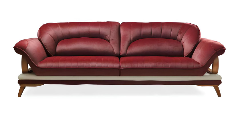 Sofa 3 Sitzer Design Sessel Polster Sitz Klassisch Design Dreisitzer