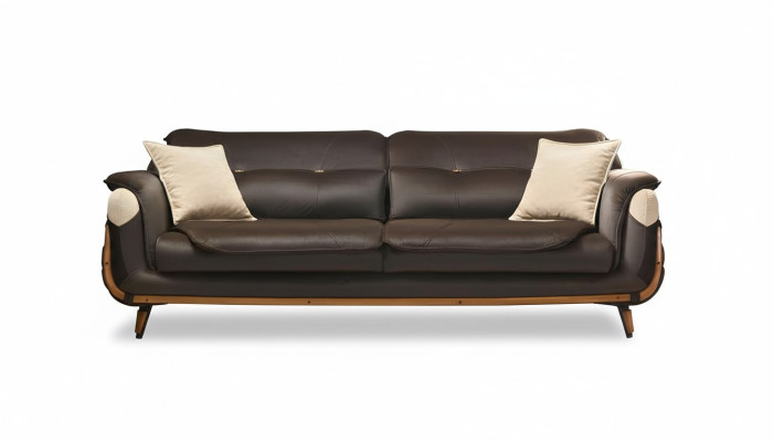 Sofa Wohnzimmer Möbel Dreisitzer Sofas Klassisches Stoff Couch Luxus