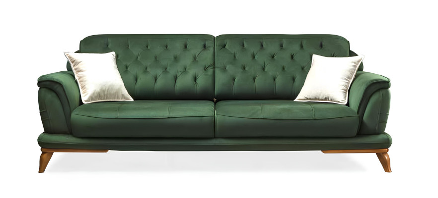Garnitur Luxus Wohnzimmer Sofagarnitur 331 Sitz Sofa Sessel Sofas 3tlg