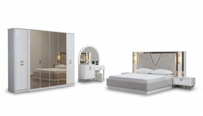 Modernes Schlafzimmer-Set im wunderschönen CHFpäischen Design