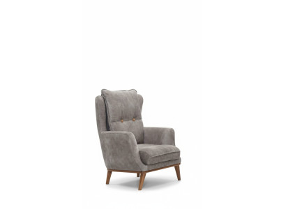 Sessel 1 Sitzer Textil Lounge Luxus Club Polster Relax Sofa Möbel  Design Couch