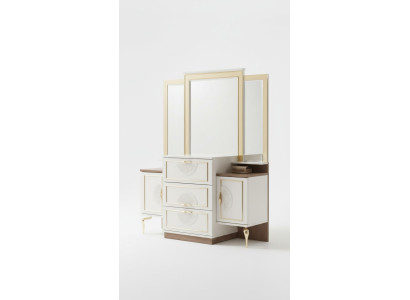 Schminktisch Möbel Holz Konsole Italienisches Sideboard Konsolen