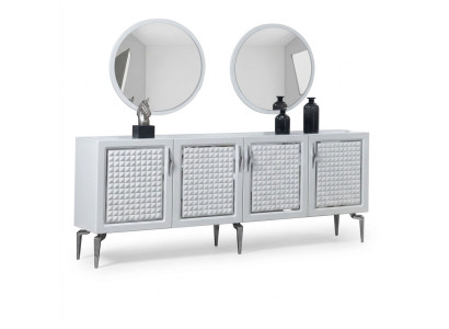 Konsolentisch Spiegel Sideboard Set italienischer Stil xxl Kommoden Sideboards