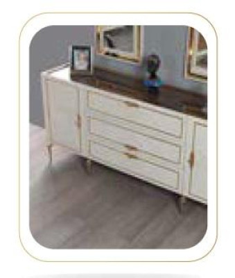 Konsolentisch Spiegel Sideboard xxl Konsole Kommode Sideboards 3tlg