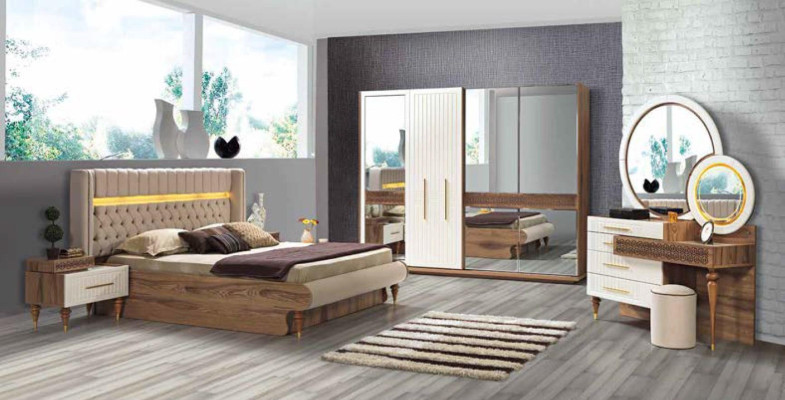 Nachttische Schlafzimmer Beistelltisch Echtholz Tische Italienische