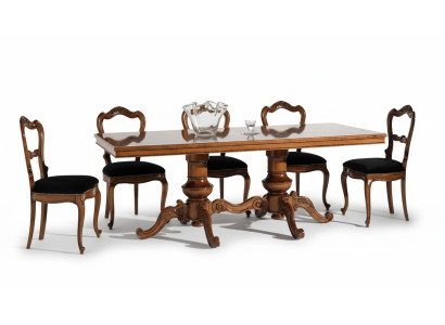 Esstisch Luxus Tisch Massiv Holz Möbel Italien Esszimmer Tische
