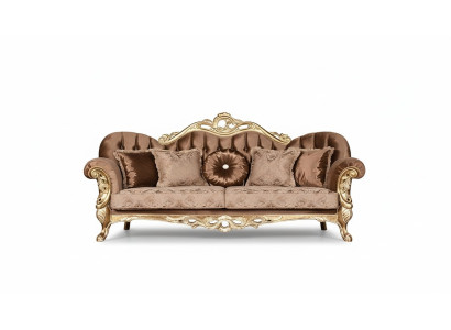 Sofagarnitur 3+3 Sitzer Luxus Garnitur Sofa Sofas Set Barock Wohnzimmer