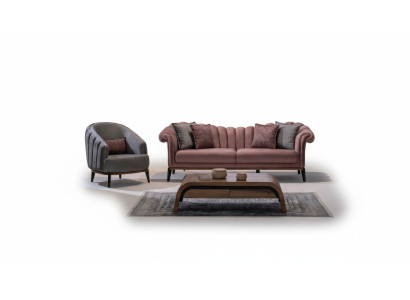 Sofagarnitur 311 Sitzer Set Design Sofa Polster Couchen Couch Modern Garnitur