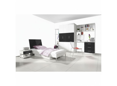 Schlafzimmer Jugend Kinder Zimmer Schrank Nachttisch Tisch Neu 5tlg.