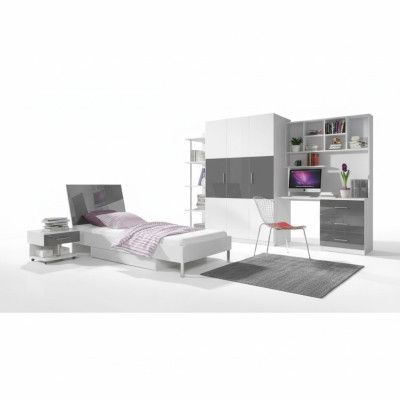 Schlafzimmer Modern Schrank Bett Nachttisch Tisch 5tlg. Jugend Kinder