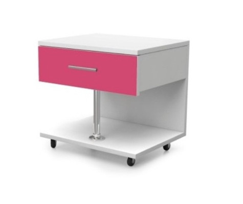 Rosa Kinderzimmer Set Bett Nachttisch Schrank Schreibtisch Bücherregal Neu 5tlg.