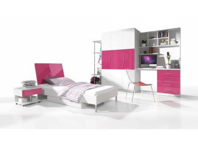 Regal Bücherschrank Eckschrank Schrank Holz für Kinderzimmer Jugendzimmer Möbel