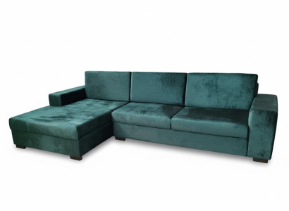 Ecksofa Still Modern Wohnzimmer Textil L-form Farbe Grün Polyester Sofort