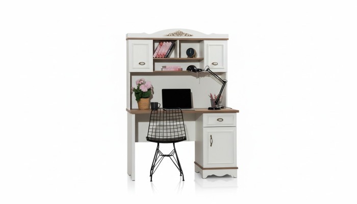 Schreibtisch Weiß Kinderzimmer Jugendzimmer Luxus Design Tische Modern Neu