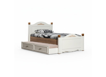Kinderbett Kinderzimmer Bett Schlafzimmer Design Luxus Möbel Holz Jugendzimmer