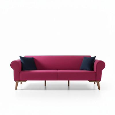 Designer Sofa 3 Sitzer Big Couch Dreisitzer Textil Polster Möbel