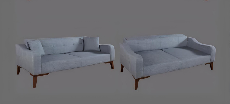 Design Sofa Dreisitzer Couch 3 Sitzer Polster Garnitur Sofas Möbel