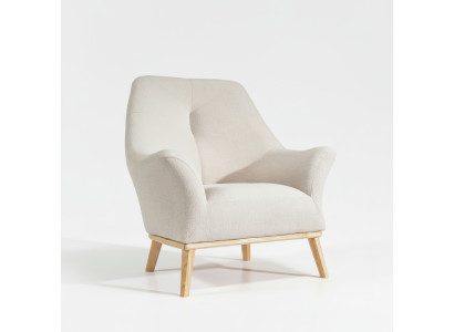 Relax Club Sessel 1 Sitzer weiß Wohnzimmer Luxus Design Möbel Textil