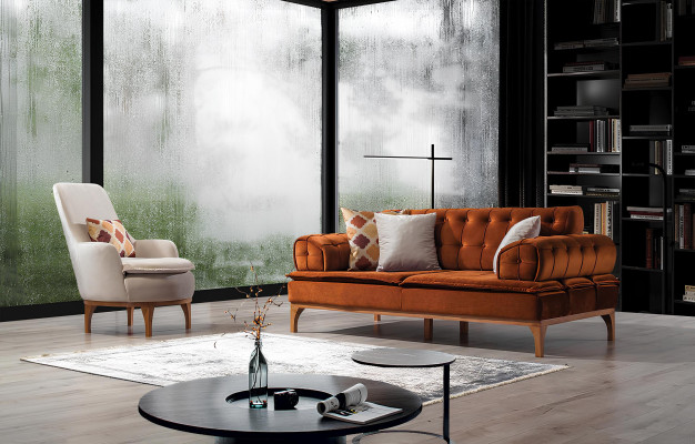 Garnitur Sofagarnitur 3+3+1 Sitzer Gruppe 3tlg. Möbel Sofas Sessel neu