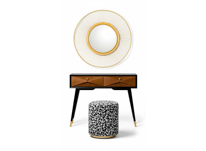 Konsolentisch Tisch Konsole Kommode Abstelltisch Holz Modern Luxus Braun Design