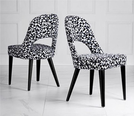 Esszimmerstuhl Stuhl Sessel Sitzer 1 Sitz Clubsessel Stoff Modern Esszimmer Holz