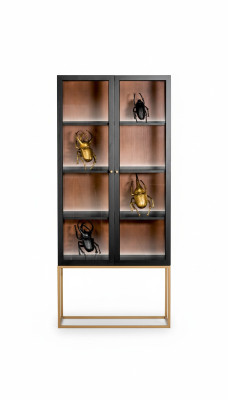 Vitrine Schränke Vitrinen Schrank Holz Glas Möbel Design Wohnzimmer Glasschrank
