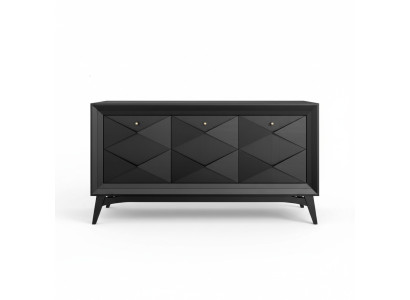 Luxus Kommode Schrank Sideboard Grau Klassische Kommoden Esszimmer Schranke Holz