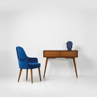 Gruppe Konsolentisch Stuhl Kommode Konsole Sitzer Modern Holz Schlafzimmer Tisch
