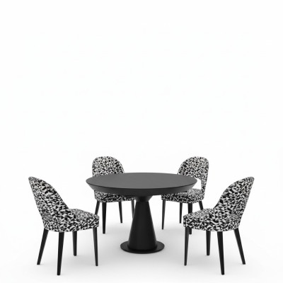 Essgruppe Essecke Esszimmertisch Esszimmer Esstisch Stuhl Tisch Holz Set 5tlg