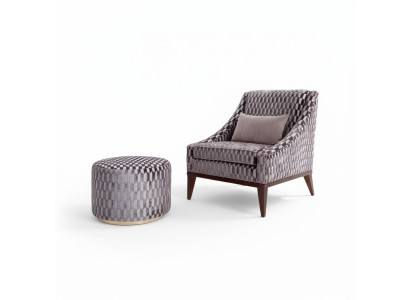 Sessel Ohrensessel Clubsessel Cocktailsessel Luxus Sitzer Sitz Wohnzimmer Neu