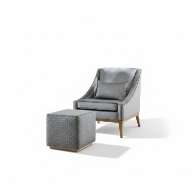 Gruppe Sessel Ohrensessel Beistelltisch Couchtisch Modern Set 2tlg Wohnzimmer