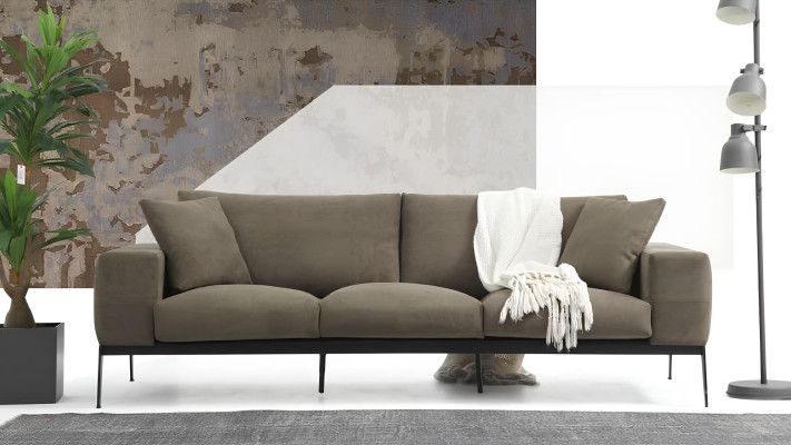 Sofagarnitur 32 Sitzer Sofa Garnitur Grau Sofas Modern Gruppe Set Neu