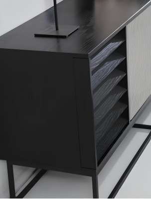 Essecke Essgruppe Esszimmer Esstisch Stühle 6tlg Holz Schwarz Set Neu